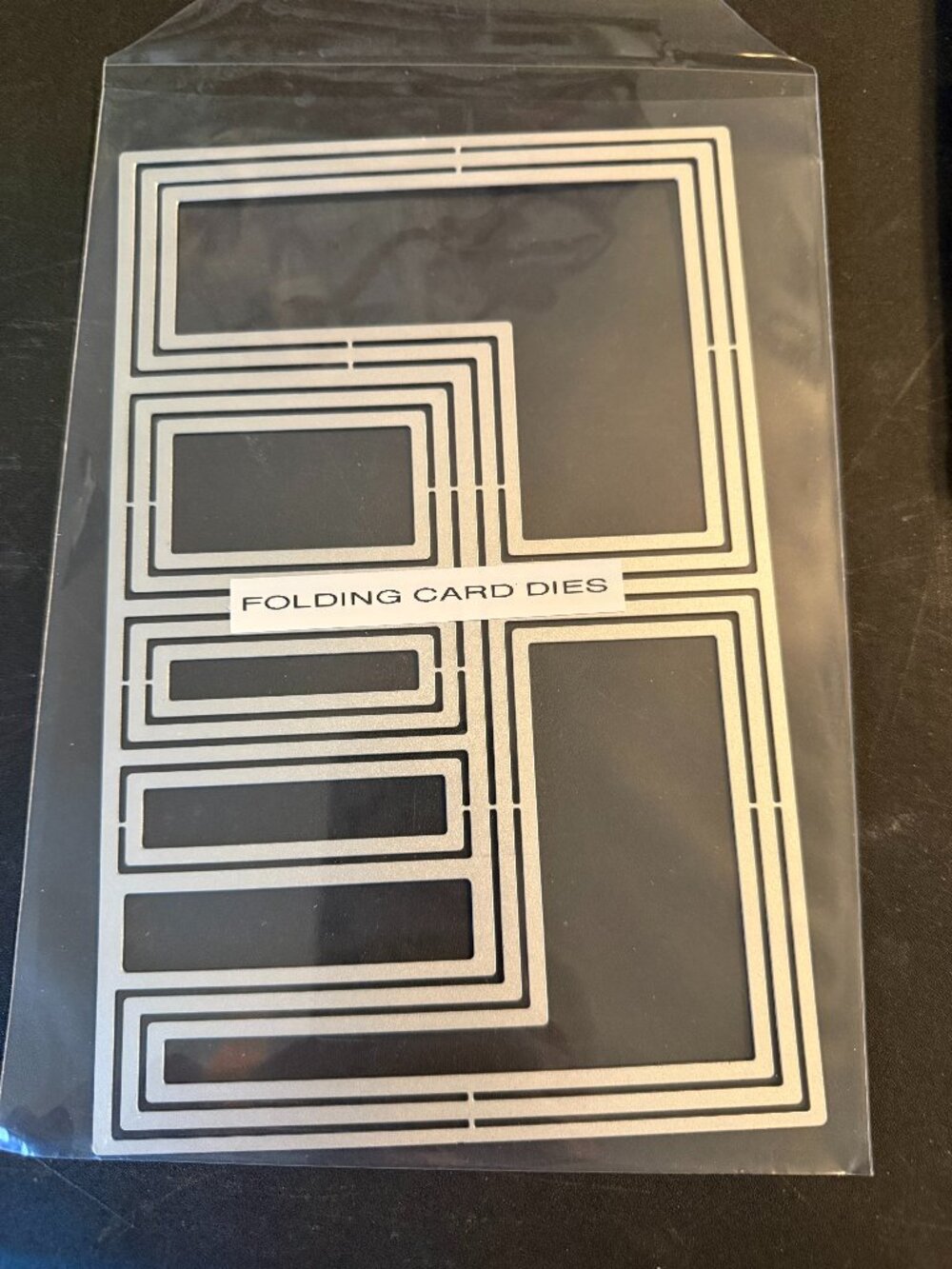 Temu Metal Folding Card Dies